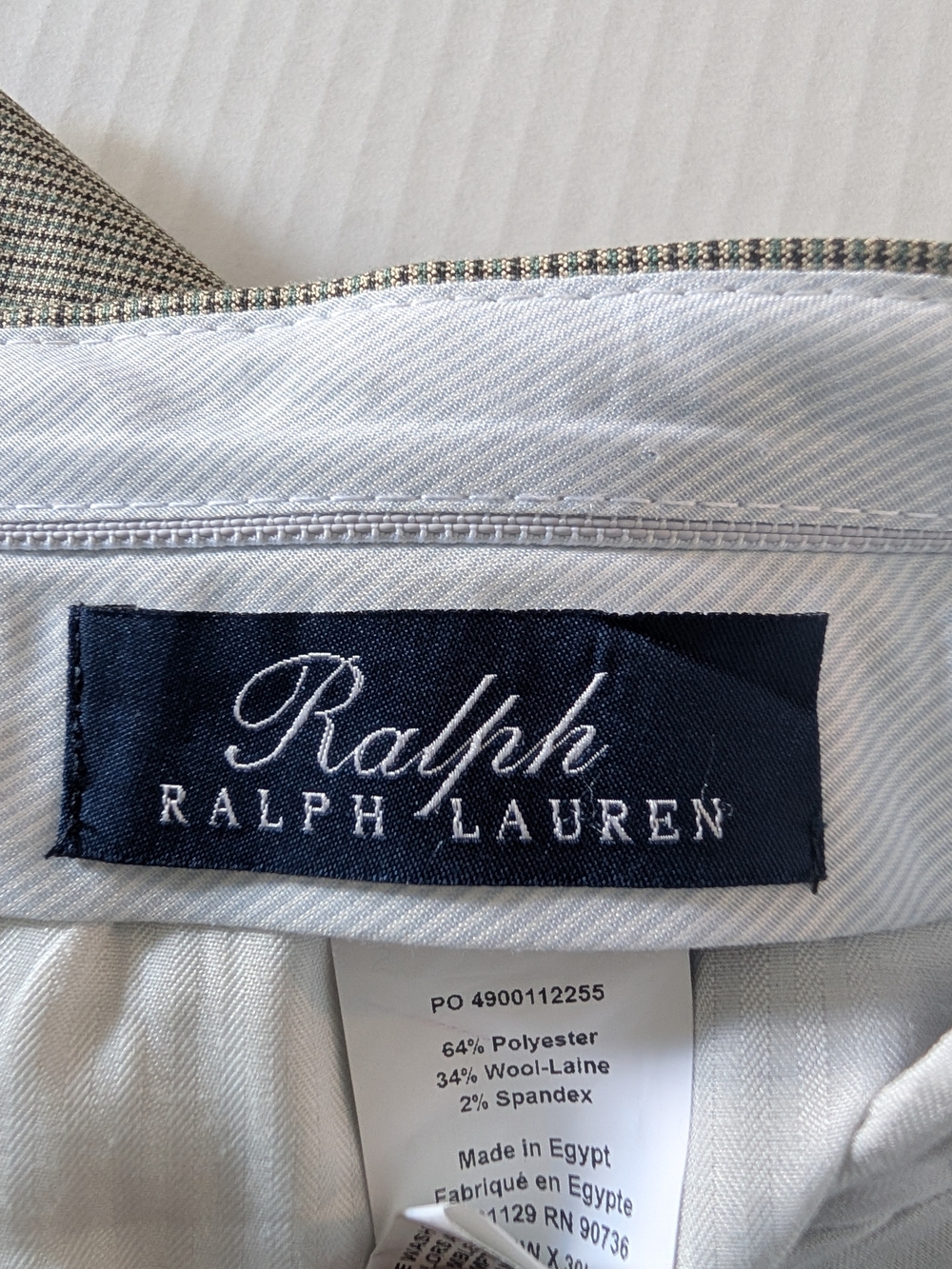 Ralph Lauren Men’s Light Gray Dress Pants